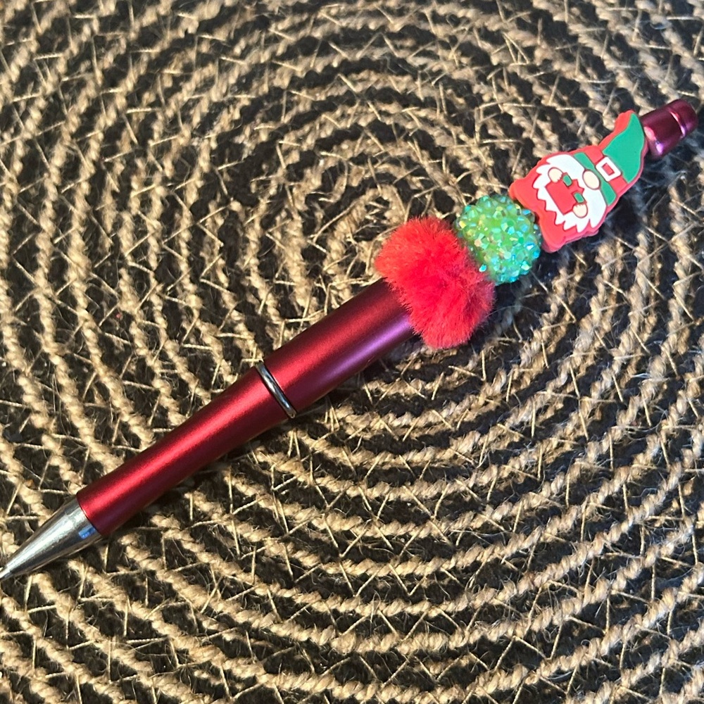 Christmas Beaded Pen